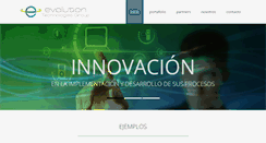 Desktop Screenshot of evolution-it.com